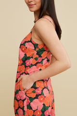 Lani Jumpsuit in Ruby