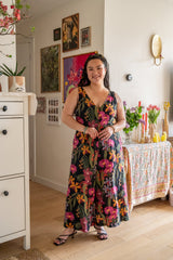 Orchid Wide Leg Linen Jumpsuit