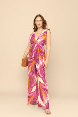 Cora Plunge Jumpsuit