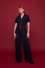 Midnight Denim Jumpsuit