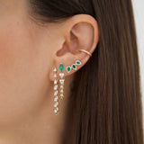 Diamond Teardrop Earrings