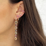 Diamond Lightning Bolt Earrings