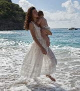 AGNESA DRESS -- SALT