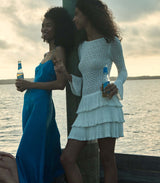 AMELINA DRESS -- IVORY