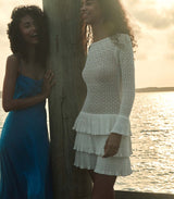 AMELINA DRESS -- IVORY