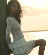 AMELINA DRESS -- IVORY