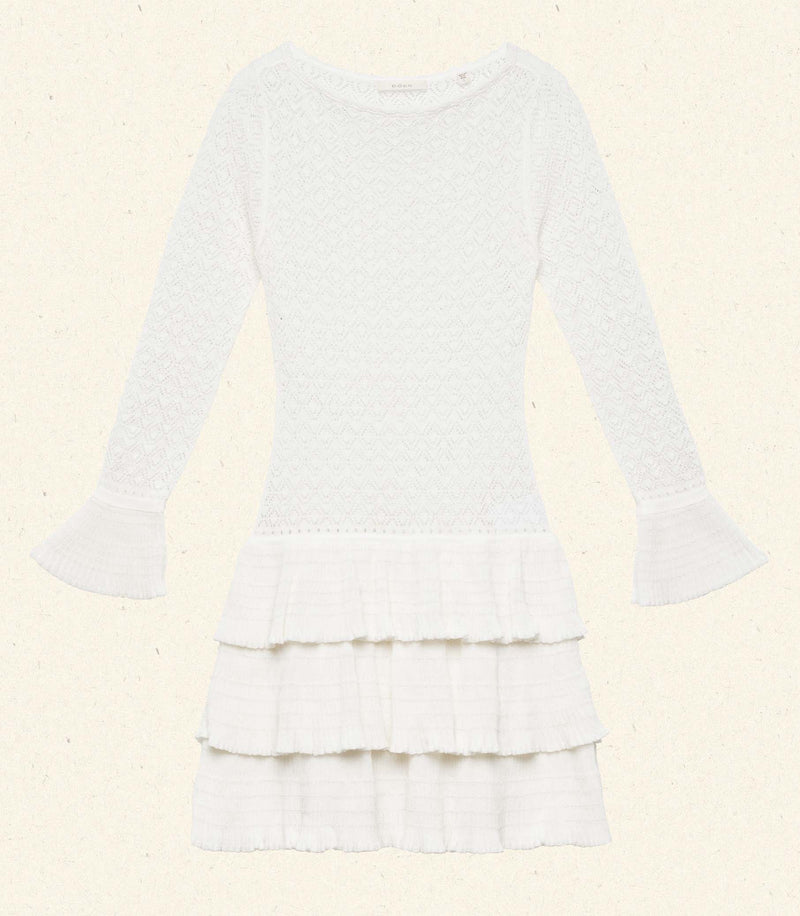 AMELINA DRESS -- IVORY