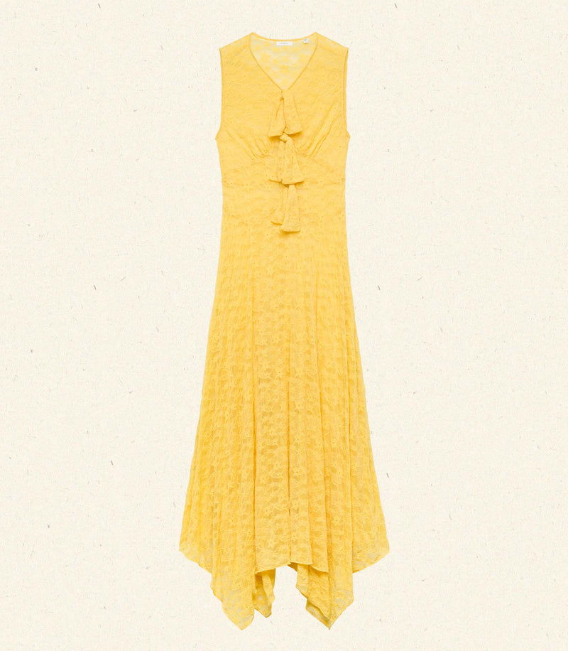 ANGELINE DRESS -- CITRUS