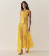 ANGELINE DRESS -- CITRUS