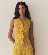 ANGELINE DRESS -- CITRUS