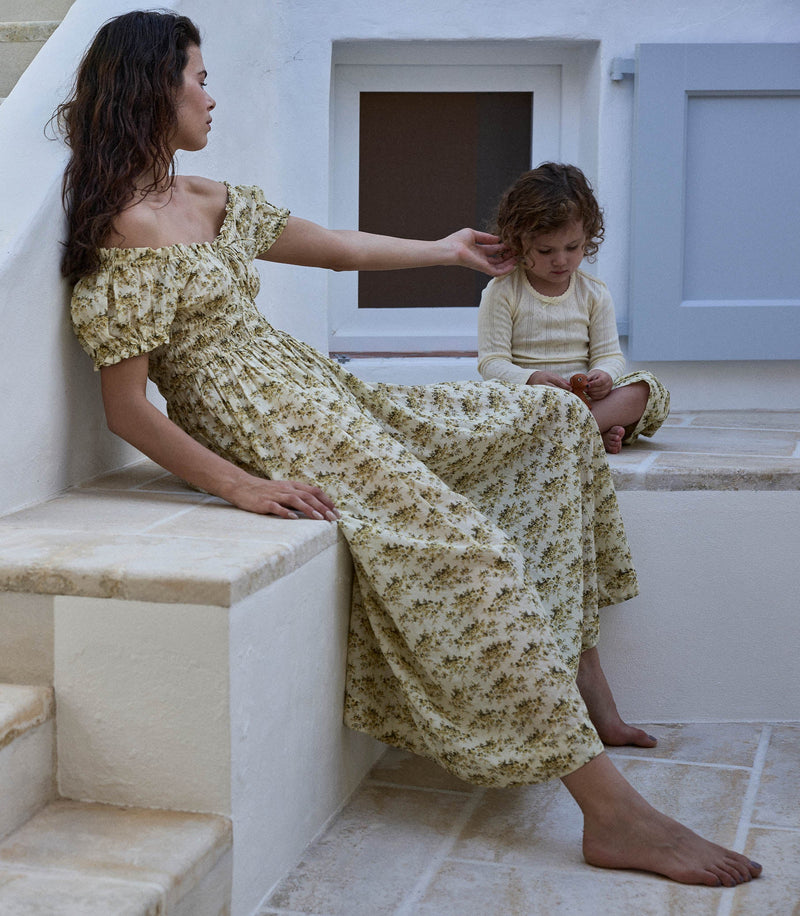 ASHLYNN DRESS -- CITRON ROSIER FLORAL