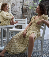 ASHLYNN DRESS -- CITRON ROSIER FLORAL