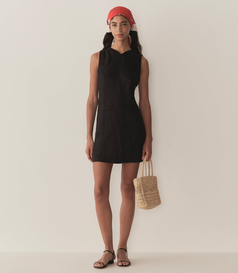 BENNETTE DRESS -- BLACK