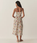BENOIT DRESS -- IVORY WILD ROSE