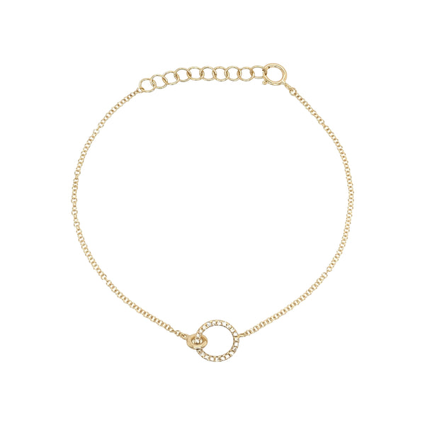 Diamond Circle Bracelet
