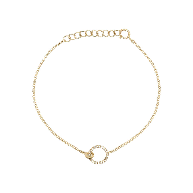 Diamond Circle Bracelet