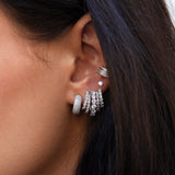 Diamond Huggie Earring