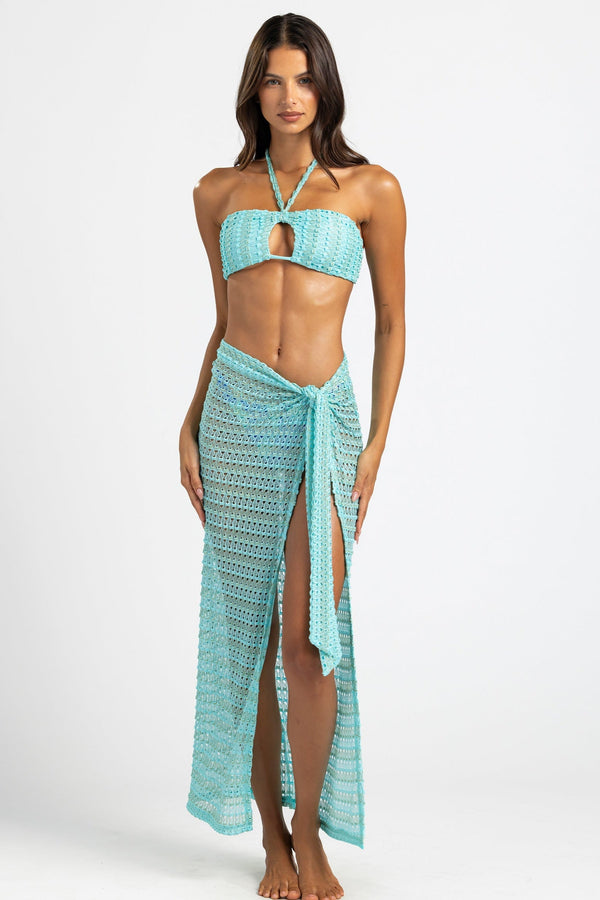 Camden Wrap Skirt - Frozen