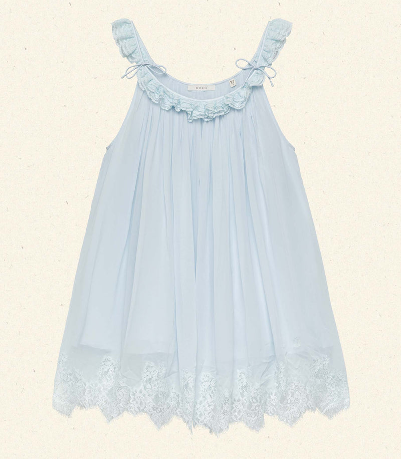 CECILIA DRESS -- ALICE BLUE