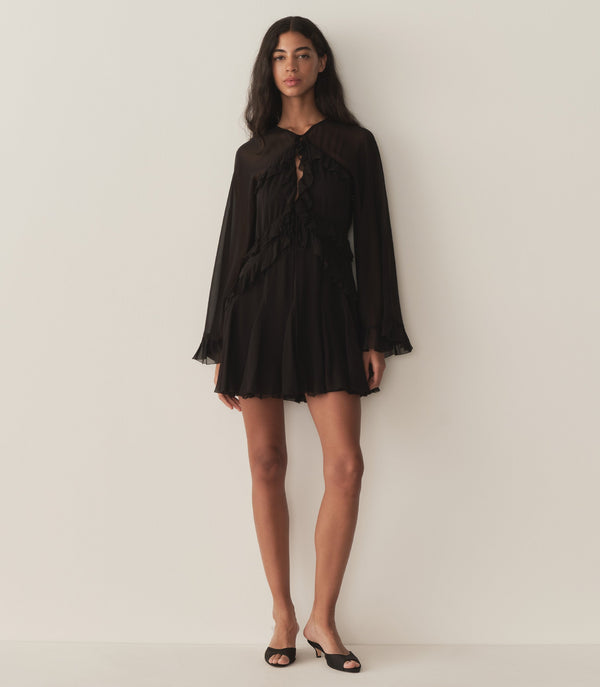CLARISSE DRESS -- BLACK