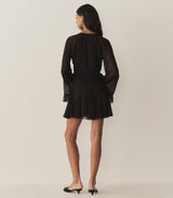CLARISSE DRESS -- BLACK