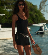 CYNTHIA DRESS -- BLACK