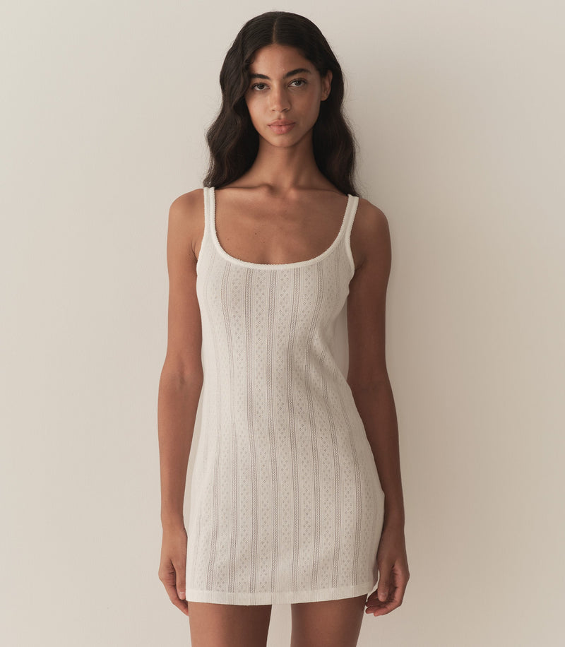 CYNTHIA DRESS -- SALT