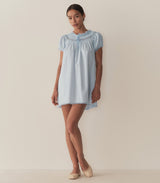 DAPHNE DRESS -- CLOUDLESS SKY