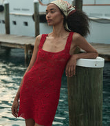 ELOISE DRESS -- RUBY