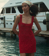 ELOISE DRESS -- RUBY