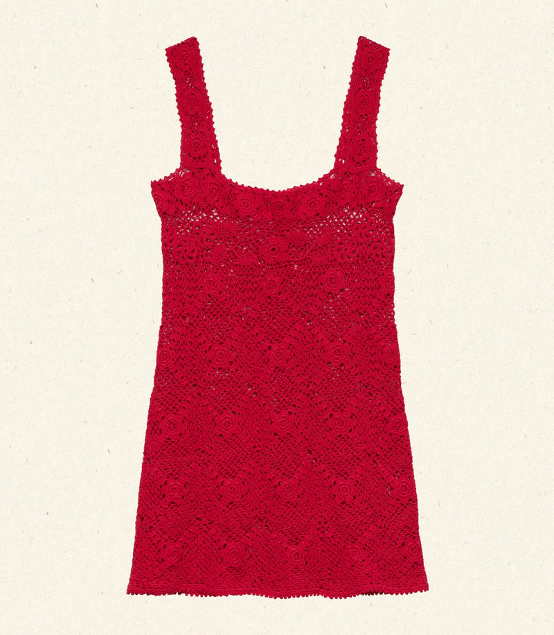 ELOISE DRESS -- RUBY