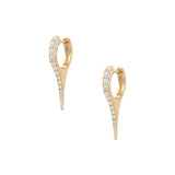 Diamond Spike Earrings