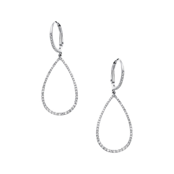 Diamond Teardrop Earrings