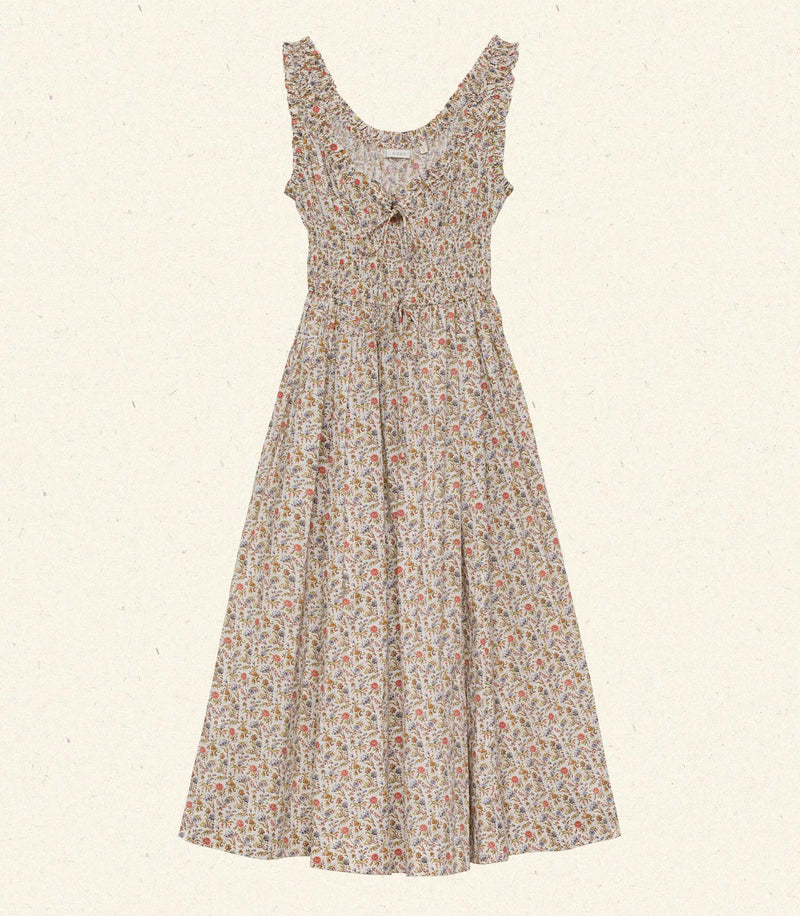 EMMARETTA DRESS -- JARDIN DU CHATEAU