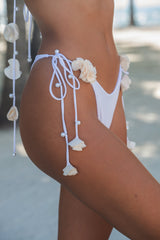 Fleur Tie Bottom White