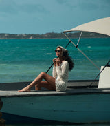 FLORINA DRESS -- PEARL