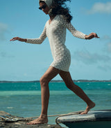 FLORINA DRESS -- PEARL