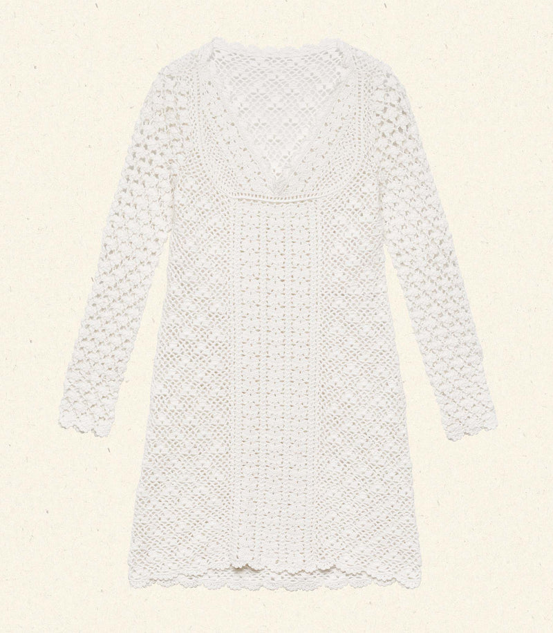 FLORINA DRESS -- PEARL