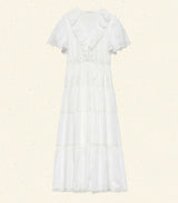 GABRIELLA DRESS -- SALT