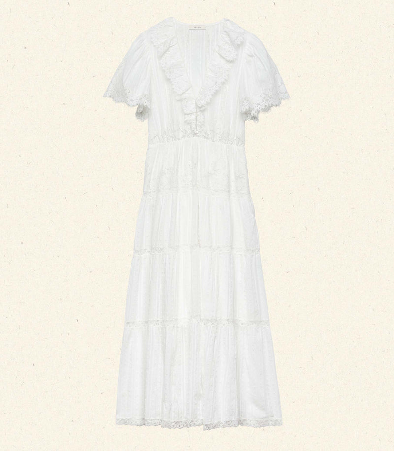 GABRIELLA DRESS -- SALT