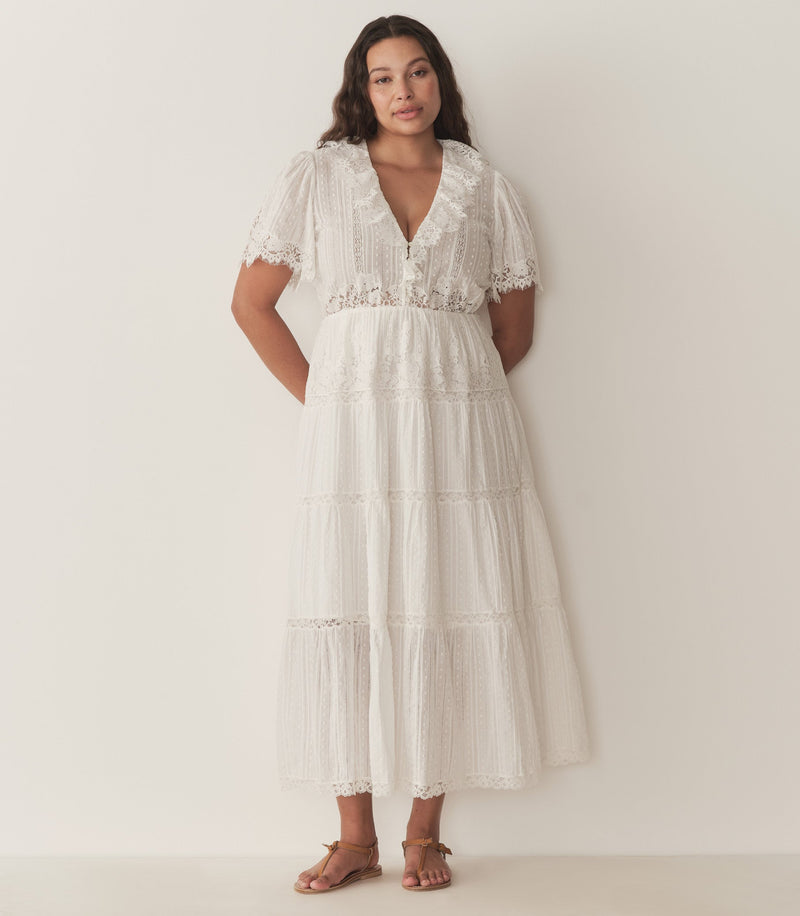 GABRIELLA DRESS -- SALT