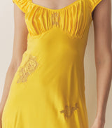 GWENDOLYN DRESS -- DAYLILY