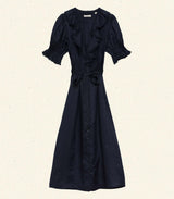HARRIETTE DRESS -- NIGHT SKY