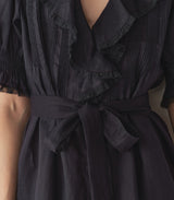 HARRIETTE DRESS -- NIGHT SKY