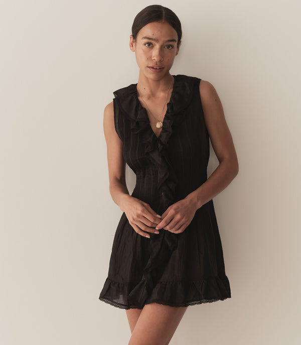 HENRIETTA DRESS -- BLACK