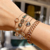 Diamond Hearts Bracelet