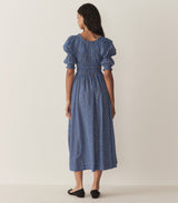 ISCHIA DRESS -- CASSIS CHECK