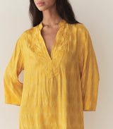 LEONA DRESS -- GILDED MARGUERITE JOLIE