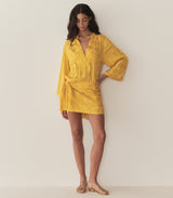 LEONA DRESS -- GILDED MARGUERITE JOLIE