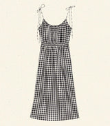 LESLIE DRESS -- MARILYN GINGHAM